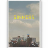 zondaars sticker (Voorkant)