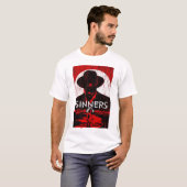 zondaars t-shirt (Voorkant volledig)