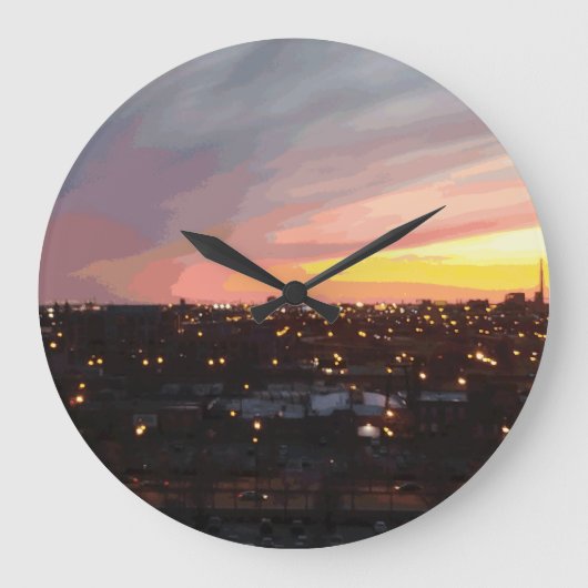 Zondag - 6 april 2018, 7:34 uur. grote klok (Voorkant)