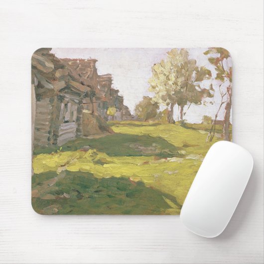 Zondag. A Small Village, 1898 Muismat (Met muis)