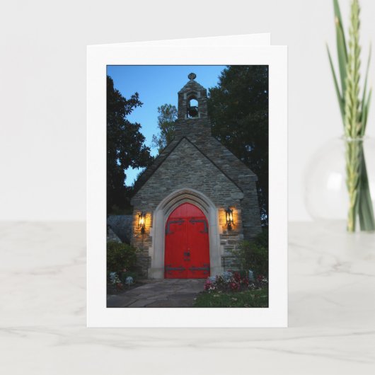 Zondag Avond Kaart (Voorkant)