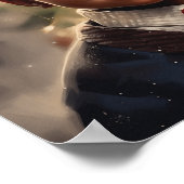 Zondag Beste Kerstmis - Zwarte Kinderen Poster (Hoek)