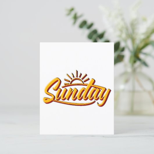 ZONDAG BESTE ZOMER (Staand voorkant)