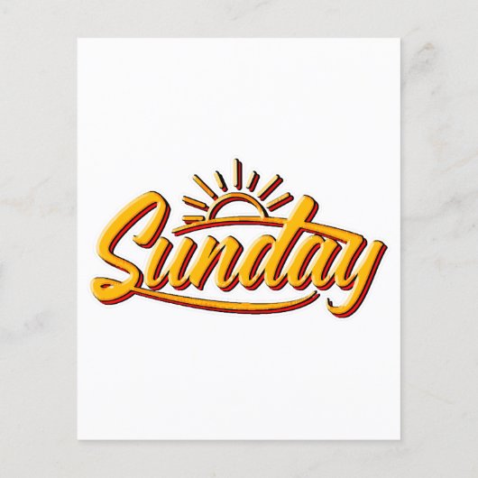 ZONDAG BESTE ZOMER (Achterkant)