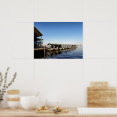 Zondag bij de marina | Perth, Australië Poster (Keuken)