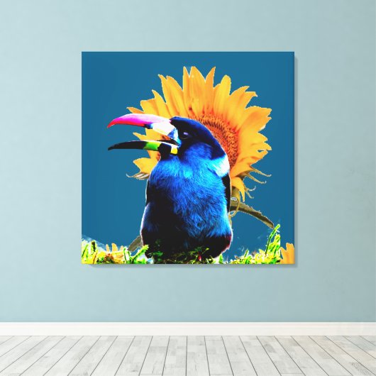 Zondag Canvas Afdruk (Insitu (Houten vloer))