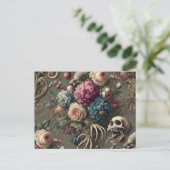 Zondag Cynic - Gotisch Victoriaans Feestdagenkaart (Staand voorkant)