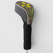 Zondag Daffodil Golf Head Hoesje Golfheadcover (Schuin)