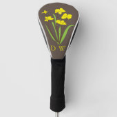 Zondag Daffodil Golf Head Hoesje Golfheadcover (Voorkant)