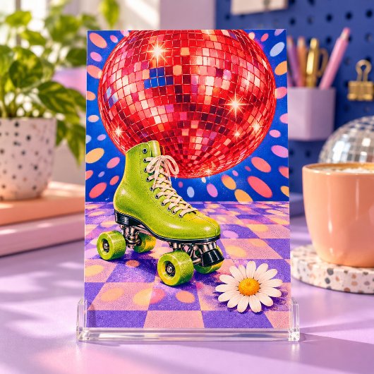 Zondag Disco Kunstprint Poster