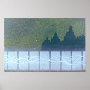 Zondag Djenne Mali Poster