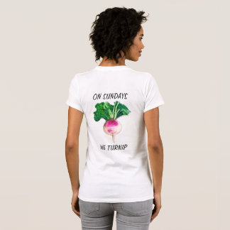 Zondag draaien we om - dierenkruiderijen t-shirt