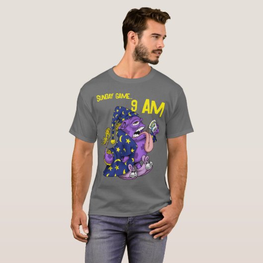 Zondag Drool T-shirt (Voorkant volledig)