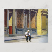 zondag | Edward Hopper | Briefkaart (Voorkant)
