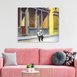 Zondag | Edward Hopper | Canvas Afdruk