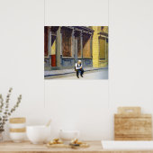 Zondag | Edward Hopper | Poster (Keuken)