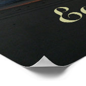 Zondag Elke nieuwe dag is een cadeau-Poster Poster (Hoek)