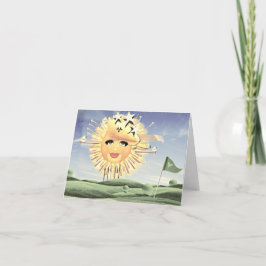 ZONDAG GOLF! BEDANKKAART