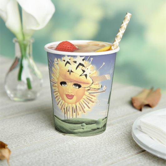 ZONDAG GOLF! PAPIEREN BEKERS (Insitu)