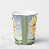 ZONDAG GOLF! PAPIEREN BEKERS (Rechts)