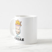 Zondag Grappige Zondag Ijs Pun Koffiemok (Voorkant links)