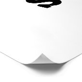 Zondag Grappige Zondag Ijs Pun Poster (Hoek)