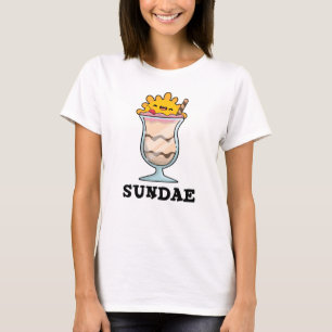 Zondag Grappige Zondag Ijs Pun T-shirt