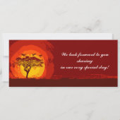 Zondag in Afrika Uitnodiging tot weduwen in de pas (Achterkant)