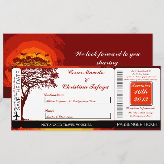 Zondag in Afrika Uitnodiging tot weduwen in de pas (Voorkant / Achterkant)