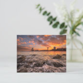 Zondag in Barcelona Briefkaart (Staand voorkant)