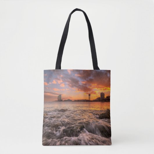 Zondag in Barcelona Tote Bag (Voorkant)