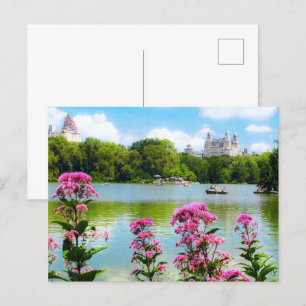 ZONDAG IN CENTRAL PARK BRIEFKAART