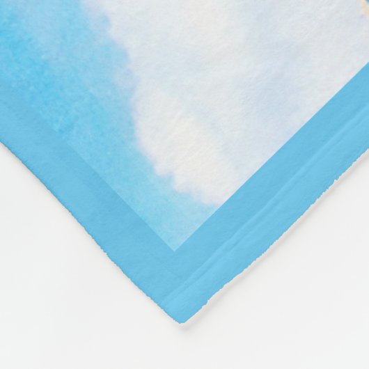 ZONDAG IN CENTRAL PARK Grote Fleece Deken (Hoek)