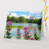 ZONDAG IN CENTRAL PARK Jumbo Wenskaart Kaart (Gele Bloem)