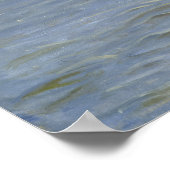 Zondag in de atmosfeer van de Elbe Poster (Hoek)