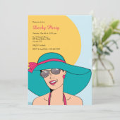 Zondag in de Races Kaart (Staand voorkant)