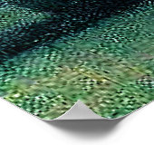 Zondag in de winter, kunstwerk van Arkhip Kuindzhi Poster (Hoek)