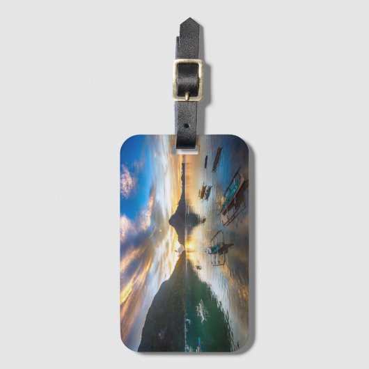 Zondag in El Nido Bagagelabel (Voorkant (verticaal))