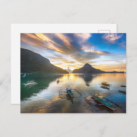 Zondag in El Nido Briefkaart (Voorkant / Achterkant)