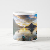 Zondag in El Nido Grote Koffiekop (Voorkant)