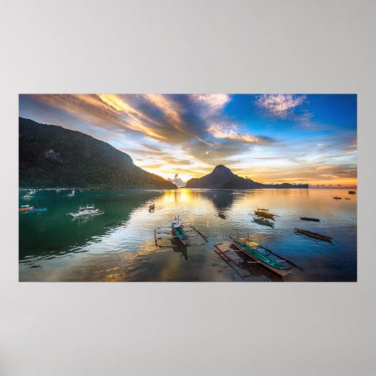 Zondag in El Nido Poster (Voorkant)