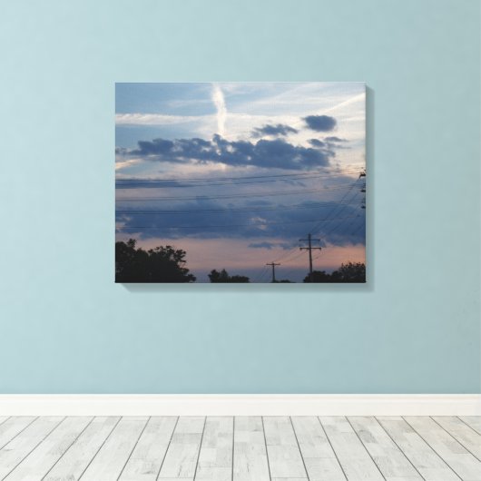 Zondag in het Midwesten Canvas Afdruk (Insitu (Houten vloer))