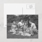 Zondag in het park met vrienden briefkaart (Voorkant / Achterkant)