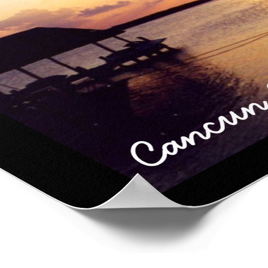 Zondag in het Poster van Cancun (Hoek)