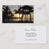 Zondag in het Visitekaartje van de Mexicaanse reis (Voorkant / Achterkant)