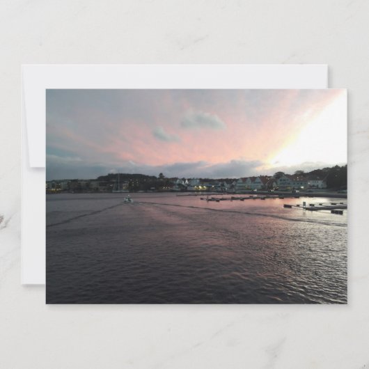 Zondag in het Wenskaart Noorwegen (Voorkant)