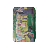 Zondag in La Grande Jatte Seurat Painting Badmat (Voorkant Verticaal)