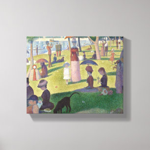 Zondag in La Grande Jatte Seurat Painting Canvas Afdruk