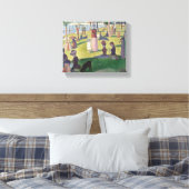 Zondag in La Grande Jatte Seurat Painting Canvas Afdruk (Insitu (Slaapkamer))