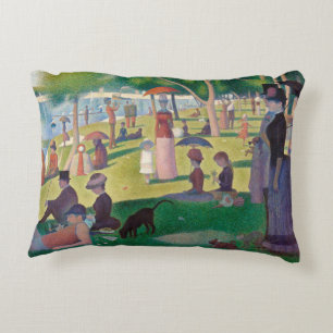 Zondag in La Grande Jatte Seurat Painting Decoratief Kussen